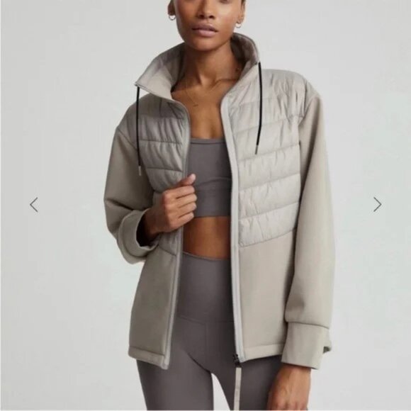 VarleyBalfern Quilted Desert Sand Jacket Sz M NWT